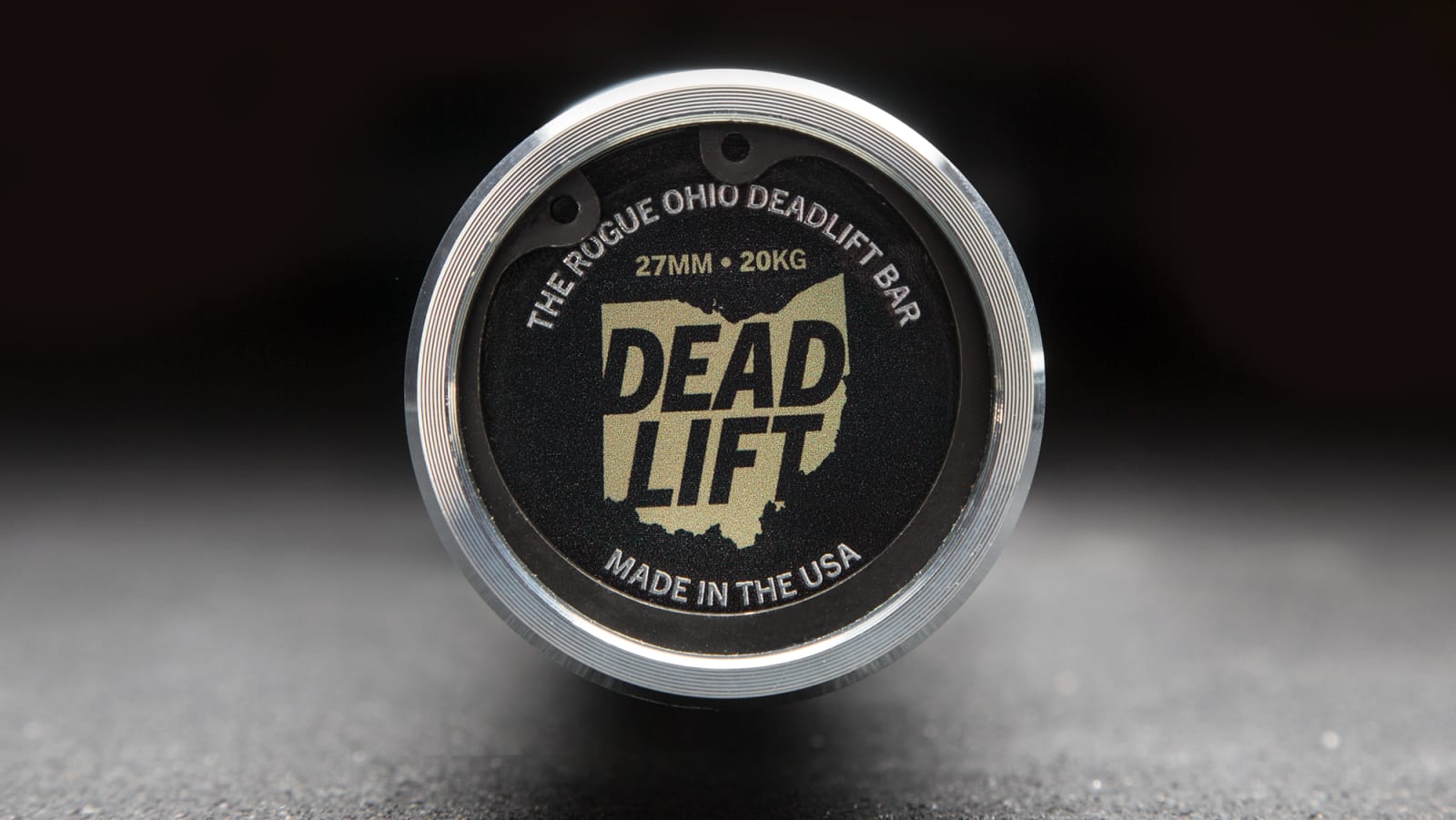 Rogue Ohio Deadlift Bar Bare Steel